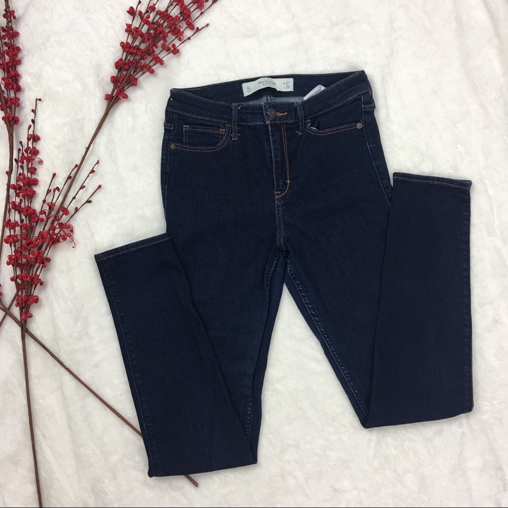 Abercrombie & Fitch Skinny Jeans - Dark Wash